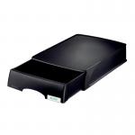 Leitz + Letter Tray with Drawer Unit Black 52060001 LZ93534