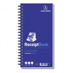 Cheap Stationery Supply of Challenge Duplicate Book Carbonless Receipt Book Wirebound 4 Sets a Page 200 Sets 280x141mm 100080056 M71990 Office Statationery