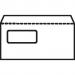 5 Star Office Envelopes PEFC Wallet Self Seal Window 80gsm DL 220x110mm White [Pack 1000]