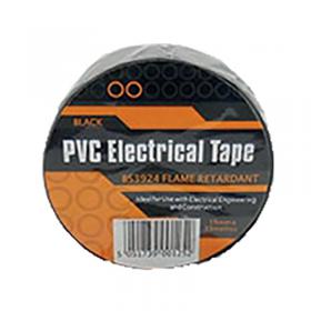 PVC Insulation Tape 19mm x 33m Roll Black IT1933BK MA00125