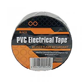 PVC Insulation Tape 19mm x 33m Roll Black IT1933BK MA00125