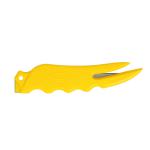 Cruze Yellow Safety Tape/Packing Cutter MA04365