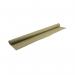 This photo captures a roll of durable Ambassador Packing Wrap Strong Imitation Kraft Paper, measuring 750mm x 4m in a deep brown color. The texture of the paper is distinct, with its strong and sturdy composition evident in every inch. The label states the product code as IKR-070-075004 and MA14563.