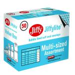 Jiffy Padded Bag Assorted Sizes Gold (Pack of 50) JPB-SEL MA19082
