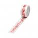 Polypropylene Tape Printed Handle with Care 50mmx66m White Red (6 Pack) 70581500 MA19367