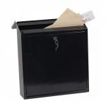 Phoenix Casa Top Loading Mail Box MB0111KB in Black with Key Lock