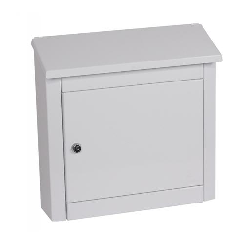 Cheap Stationery Supply of Phoenix Moda Top Loading Mail Box MB0113KW in White with Key Lock Office Statationery