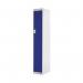 Single Compartment Locker 300x300x1800mm Blue Door MC00001 MC00001