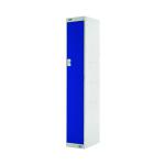 Single Compartment Locker 300x300x1800mm Blue Door MC00001 MC00001