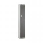 Single Compartment Locker 300x300x1800mm Dark Grey Door MC00003 MC00003