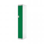 Single Compartment Locker 300x300x1800mm Green Door MC00004 MC00004