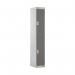 Two Compartment Locker 300x300x1800mm Dark Grey Door MC00009 MC00009