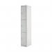 Three Compartment Locker 300x300x1800mm Light Grey Door MC00014 MC00014