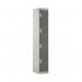 Four Compartment Locker 300x300x1800mm Dark Grey Door MC00021 MC00021