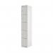 Five Compartment Locker 300x300x1800mm Light Grey Door MC00026 MC00026