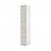 Five Compartment Locker 300x300x1800mm Light Grey Door MC00026 MC00026
