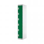 Six Compartment Locker 300x300x1800mm Green Door MC00034 MC00034