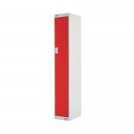 Single Compartment Locker 300x450x1800mm Red Door MC00041 MC00041