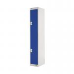 Two Compartment Locker 300x450x1800mm Blue Door MC00043 MC00043