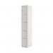 Five Compartment Locker 300x450x1800mm Light Grey Door MC00062 MC00062