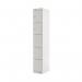 Five Compartment Locker 300x450x1800mm Light Grey Door MC00062 MC00062