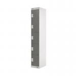 Five Compartment Locker 300x450x1800mm Dark Grey Door MC00063 MC00063