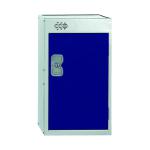 One Compartment Quarto Locker 300x300x511mm Blue Door MC00073 MC00073
