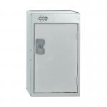 One Compartment Quarto Locker 300x300x511mm Light Grey Door MC00074 MC00074