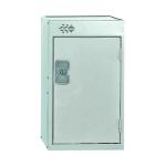 One Compartment Quarto Locker 300x300x511mm Light Grey Door MC00074 MC00074