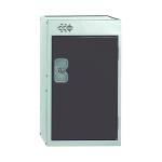 One Compartment Quarto Locker 300x300x511mm Dark Grey Door MC00075 MC00075