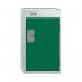 One Compartment Quarto Locker 300x300x511mm Green Door MC00076 MC00076