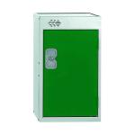 One Compartment Quarto Locker 300x300x511mm Green Door MC00076 MC00076