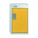 One Compartment Quarto Locker 300x300x511mm Yellow Door MC00078