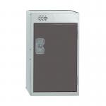 One Compartment Quarto Locker 300x450x511mm Dark Grey Door MC00081 MC00081