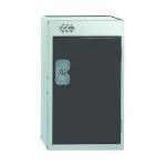 One Compartment Quarto Locker 300x450x511mm Dark Grey Door MC00081 MC00081