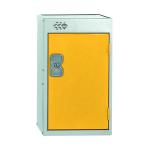 One Compartment Quarto Locker 300x450x511mm Yellow Door MC00084 MC00084