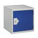 One Compartment Cube Locker 300x300x300mm Blue Door MC00085 MC00085