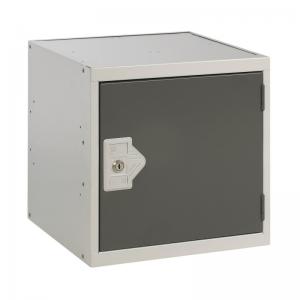 One Compartment Cube Locker 300x300x300mm Dark Grey Door QU1212A01GUHY