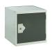 One Compartment Cube Locker 300x300x300mm Dark Grey Door MC00087