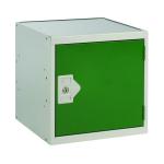One Compartment Cube Locker 300x300x300mm Green Door MC00088 MC00088
