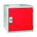 One Compartment Cube Locker 300x300x300mm Red Door MC00089
