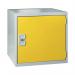 One Compartment Cube Locker 300x300x300mm Yellow Door MC00090 MC00090