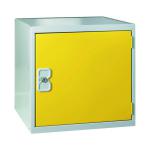 One Compartment Cube Locker 300x300x300mm Yellow Door MC00090 MC00090