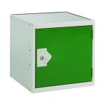 One Compartment Cube Locker 380x380x380mm Green Door MC00094 MC00094