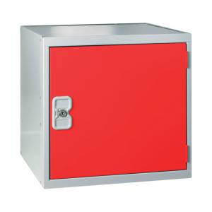 One Compartment Cube Locker 380x380x380mm Red Door QU1515A01GURD