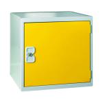 One Compartment Cube Locker 380x380x380mm Yellow Door MC00096 MC00096