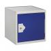 One Compartment Cube Locker 450x450x450mmm Blue Door MC00097 MC00097