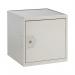 One Compartment Cube Locker 450x450x450mmm Light Grey Door MC00098 MC00098