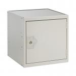 One Compartment Cube Locker 450x450x450mmm Light Grey Door MC00098 MC00098