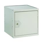 One Compartment Cube Locker 450x450x450mmm Light Grey Door MC00098 MC00098